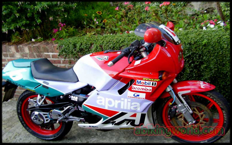 aprilia af1 125 sintesi REPLICA specs